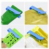 10 Plastic Trash can Clips, Anti-Slip Fixed Garbage Bags, Home