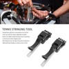 1Pair Black Badminton Stringing Clamp Tennis Flying Clamp Recket Starting