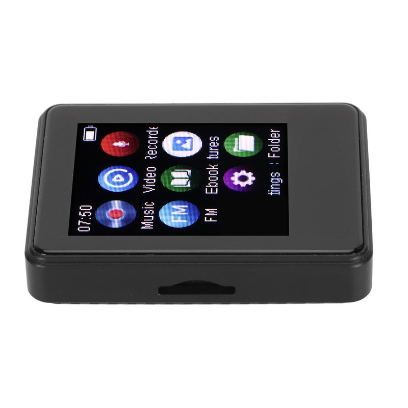 MP3 Player Bluetooth 5.0 1.77inch Full Touch Screen HiFi Stereo