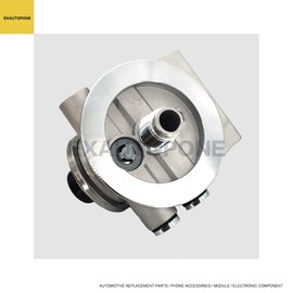 EXAUTOPONE Diesel Fuel Filter Mounting Base For FS19816 19816 3/8" NPT 1-14" M16X1.5MM Spin On Mount Hand Priming Pump