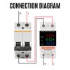 PJERJZN 230V 63A Smart Voltage Protector - Adjustable Over/Under Voltage