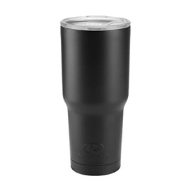 Mossy Oak 5189568 Double Wall Stainless Steel Insulated Tumbler, 30-Ounce, Black