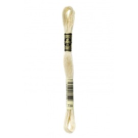 DMC Stranded Cotton Embroidery Thread 739 - per Skein
