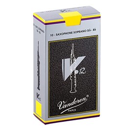 Vandoren SR6035 Soprano Sax V.12 Reeds Strength 3.5; Box of 10