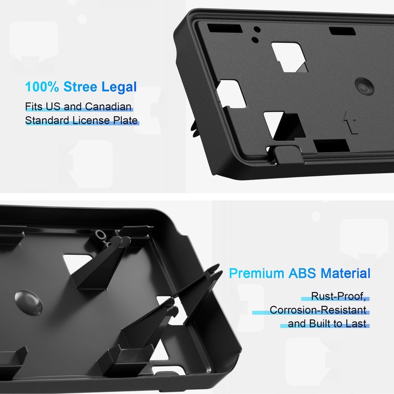 Podestaa Front License Plate Bracket for Ford F150 2024-2026 RL3Z-BA