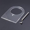 Nariz de Silicona para Práctica de Piercing con Base de