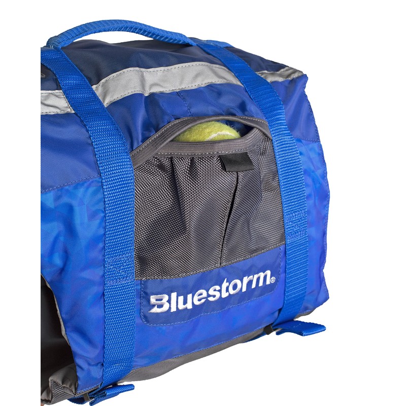 BLUESTORM Advanced Dog Vest with Reflective Stripes/Adjustable Neck Strap |