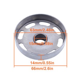 Mtanlo Essential Replacement Parts For Husqvarna Chainsaw 435/440 and For Craftsman 358381800 – Includes HUS 435 Passive Disc, HUS PT 350/137 Clutch & Clutch Needle Roller