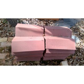 Ludowici One Ludowici NEW Ridge or Hip? Roofing Shingle Tile Flat Slab V Angled 14+ inche