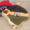 Crochet Earflap Pilot Hats Rabbit Ears Beanie Cap Winter Warm