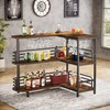 LITTLE TREE 3 Tier L-Shaped Home Bar Unit Liquor Bar