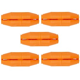 Blue Bowl 5 Pack Orange Bucket Handle Grips Reduce Hand Fatigue for Wire Bail Handle