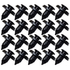 20pcs 8mm Push Rivets for Nissan 20pcs Auto Parts Repair Parts Fastener Clips Bumper Fender Clips