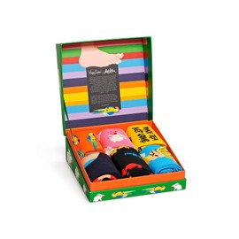 Happy Socks Unisex 6-Pack Monty Python Gift Set (Pack of 6), multi-coloured