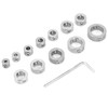 Fafeicy 12 Pieces 3-16 mm Drill Bit Depth Drill Bit