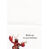 Rock Lobster Tree-Free Greetings Funny/Humorous Birthday Card