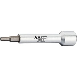 Hazet 4910-5 Socket Spanner Extension for Low Working Areas Total Length 122.5 mm