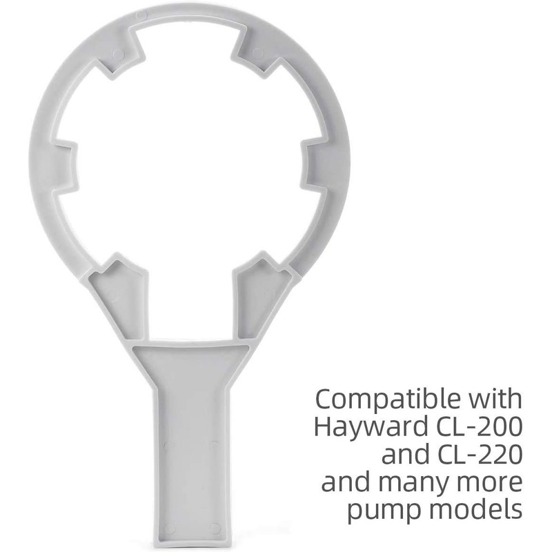 Chlorinator Lid Wrench Opener Tool for Hayward CL200, CL220, and