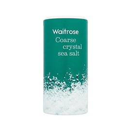 Coarse Sea Salt Crystals Waitrose 350G - Pack of 4