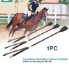 Kisbeibi Horse Whip, Lightweight Riding Crop with Handle PU Leather