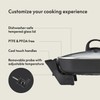 BELLA Electric Ceramic Titanium Skillet, Roast, Fry and Steam, Healthy-Eco