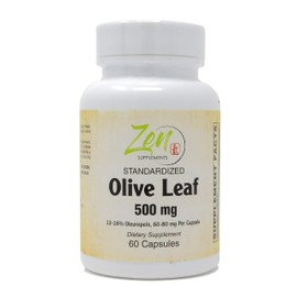 Zen Supplements - Olive Leaf 500 Mg 60-Caps