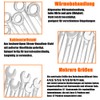 HaoTrade 10 Piece Ratchet Wrench Set, 4-11 mm Combination Spanner