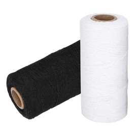 Carpe Ture Cotton Yarn Weaving Thin, Strong, 250 m Roll Length, Suitable for Weaving Carpets, Ribbons, Blankets