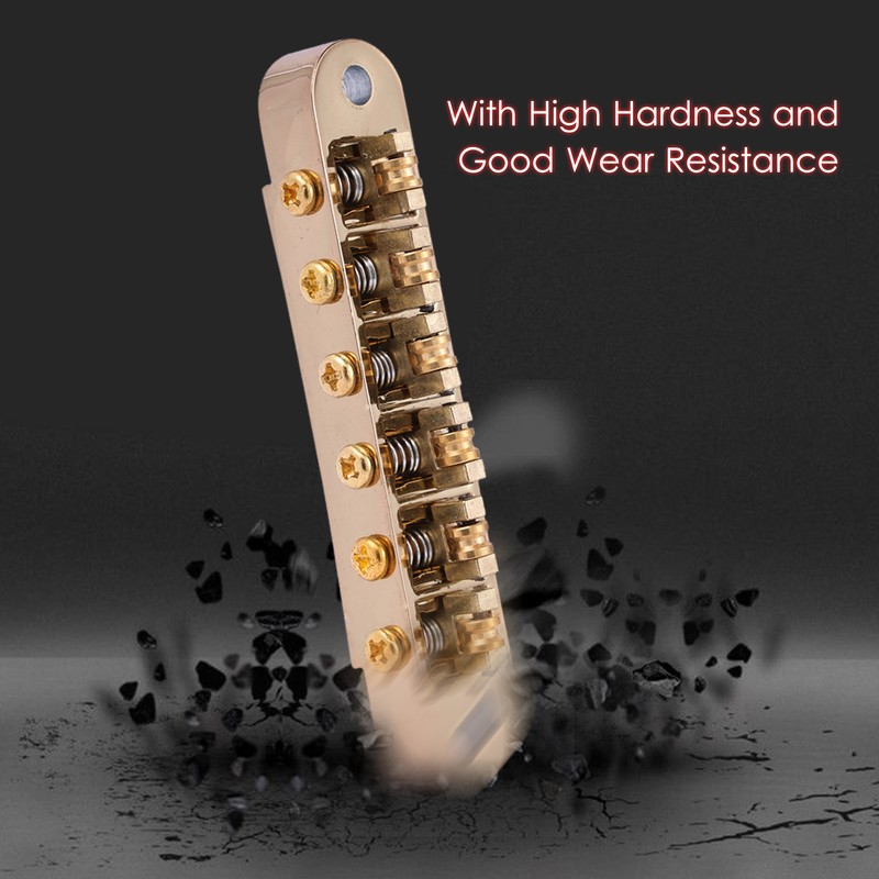 Guitar Roller Saddle Bridge Guitar Saddles Professional Saddle Bridge for