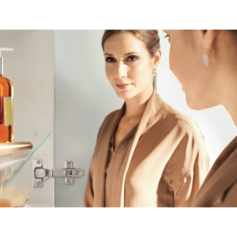 Luokim 40PCS 110 Degree Soft Close European Full Overlay Concealed