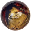Columbia 300 White Dot PRE-DRILLED Bowling Ball - Scarlet/Black/Gold 10lbs