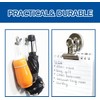 6 Pcs Magnetic Clips,Fridge Magnets,Silver Scratch-Resistant Magnetic Clip,Powerful Whiteboard Magnets