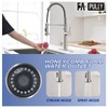 Fapully Touchless Kitchen Faucet with Pull Down Sprayer,Sensor Commercial Pull-Down