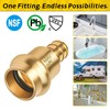 wdaisy 12 Pack 1/2" ProPress x 1/2" PEX Crimp Coupling