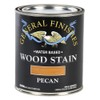 General Finishes Water Based Wood Stain, 1 Quart, Pecan