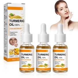 Turmeric Serum, Turmeric Spot Correction Serum, Turmeric Anti-Oxidation Serum, Turmeric Serum for Correcting Dark Spots, Turmeric Power Against Age Spots, Serum for All Skin Types (Pack of 3)