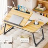 Laptop Desk for Bed, Adjustable Laptop Stand with 5 Different