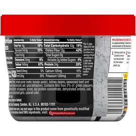 Campbell's Chunky Chili, Hot & Spicy with Beans, 15.25 Ounce Microwavable Bowl