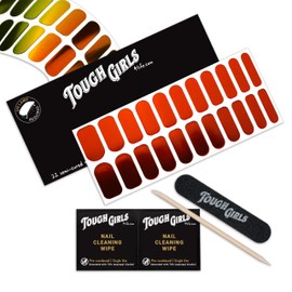 TOUGH GIRLS | 22 Semi-Cured Premium Nail Polish Strips (Metallic Chameleon)
