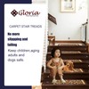 Gloria Rug Non-Slip Rubber Back Carpet Stair Treads - Skid