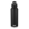 Coleman Autoseal FreeFlow Stainless Steel Water Bottle, Black, 40 oz