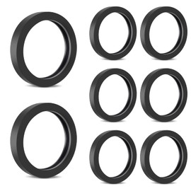 AITIAO 8 Pcs Gas Can Spout Gaskets Replacement Rubber Ring Fuel Washer Seals Spout Gasket Sealing Rings Compatible with Most Gas Can Spout