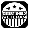 Desert Shield Veteran decal sticker OS 404 6 inch