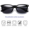aisswzber Square Polarized Sunglasses for Women Men Classic Trendy Stylish