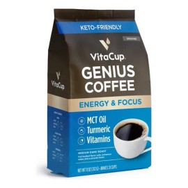 Vitacup Café Molido Keto Vitacup Genius Con Cúrcuma Y Mct