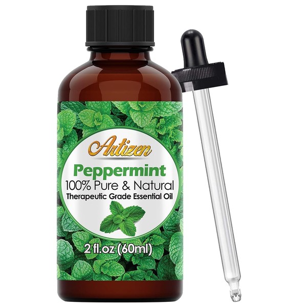 Artizen 2oz Oils - Peppermint Essential Oil - 2 Fluid Ounces