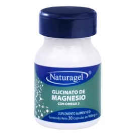 Naturagel Glicinato Magnesio Omega 900mg 30cap Sabor