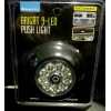 HomeWorks Bright 9-LED Push Light Battery Operated Easy Install Place