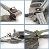JEYORZY Pack of 6 windscreen wiper linkage repair clamp, windscreen