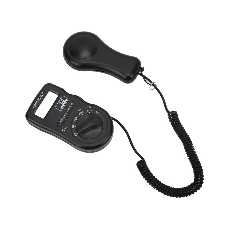 DT‑1300 Light Meter Digital Illuminance Meter with LCD Screen Portable